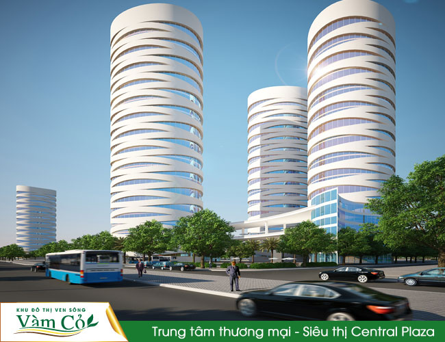 "khu Đô Thị Ven Sông Vàm Cỏ" - chính thức mở bán " Phố kinh doanh đa năng"