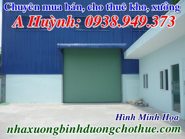 Xưởng Thuận An Cho Thuê, 2500m2, gần vòng xoay An Phú, LH 0938.949.373