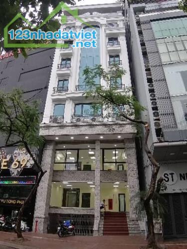 Bán tòa nhà Văn Phòng 9 tầng mặt phố Vũ Tông Phan DT 155m2 Mt 10m. Giá 63 tỷ