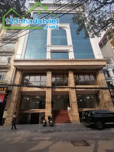 Cho thuê tòa nhà VP 9 tầng 2 mặt phố Quang Trung – Lý Thường Kiệt DT 290M2. Giá 14.000usd/