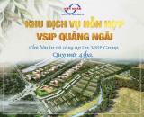Bán đất nền dự án khu dịch Vụ Hỗn hợp VSIP Quảng Ngãi, bất động sản công nghiệp tại QNG