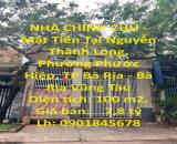 NHÀ CHÍNH CHỦ - Mặt Tiền Tại Nguyễn Thành Long, Phường Phước Hiệp, TP Bà Rịa - Bà Rịa