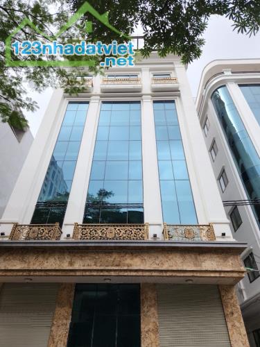 Bán tòa Văn phòng - Mặt phố Nguyễn Phong Sắc - 90m2 x 6T - MT 6.5 - Thang máy - Sau nhà ng
