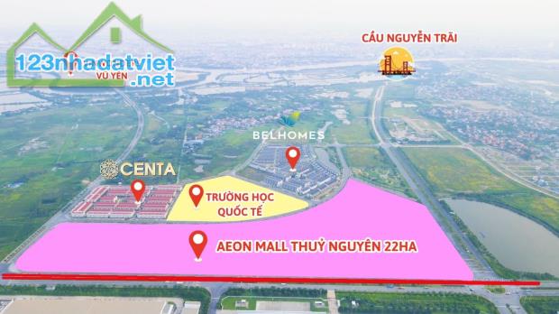 Bán Siêu Phẩm Nhà phố T3 Belhomes 96m2 - Ngay chân cầu Nguyễn Trãi chuẩn bị khởi công - 2