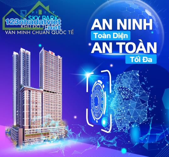 VỊ TRÍ ĐẮC ĐỊA căn hộ Picity Sky Park Phạm Văn Đồng 2PN1WC 60m2 giá chỉ từ 1,9 tỷ gần
