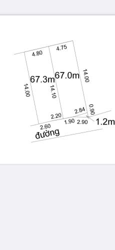 Cần bán nhanh lô đất 67m, tại Hành Lạc, Như Quỳnh, Văn Lâm, đường ô tô, đi lại thuận tiền - 3