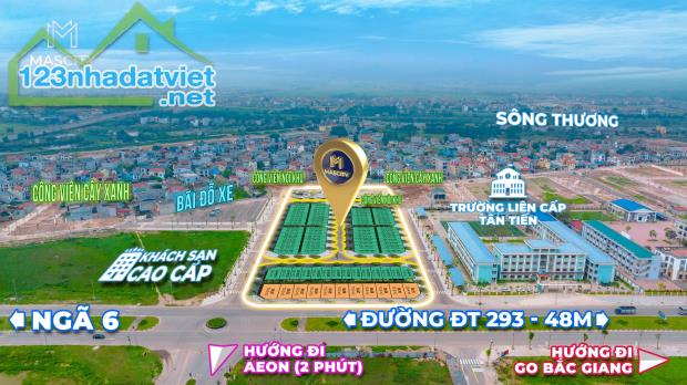 BÁN đất nền Trung tâm hành chính mới TP Bắc Giang VỊ TRÍ ĐẮC ĐỊA - 1