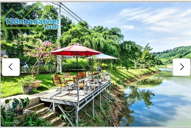 Bán biệt thự 400m2 lô góc 2 mặt tiền,hồ bơi riêng tại sunset villas resrot Lương Sơn,Hòa B - 4