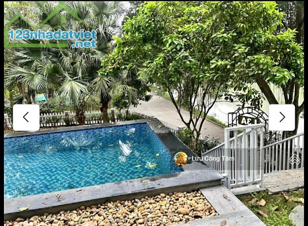 Bán biệt thự 400m2 lô góc 2 mặt tiền,hồ bơi riêng tại sunset villas resrot Lương Sơn,Hòa B - 3