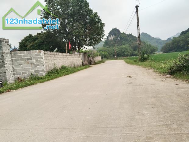 Bán đất Cao Dương Lương Sơn Hoà Bình 723m 100m thổ cư view cánh đồng núi đá gần đường HCM - 1