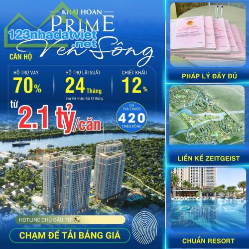Bán căn Hộ Khải Hoàn Prime liền kề khu đô thị Phú Mỹ Hưng Quận 7 giá 2.1 tỷ - 1