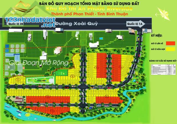 Cần bán đất nền Khu dân cư An Phước Riverside, Hàm Thắng, Hàm Thuận Bắc, Bình Thuận - 3