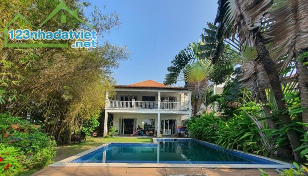 Villa An Phú Đông 12 mặt tiền sông SG đối diện Vạn Phúc, 700m2 giá 40 tỷ - 1