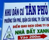 🌱 Bán Nền Góc 2 Mặt Tiền đường B4vsB2 KDC Tân Phú, Cái Răng, Cần Thơ. (SỐ NỀN LỘC PHÁT)