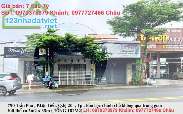 CHÍNH CHỦ cần bán nhanh căn nhà 2 mặt tiền tại tp Bảo Lộc, hướng Đông Nam, vượng khí - 4