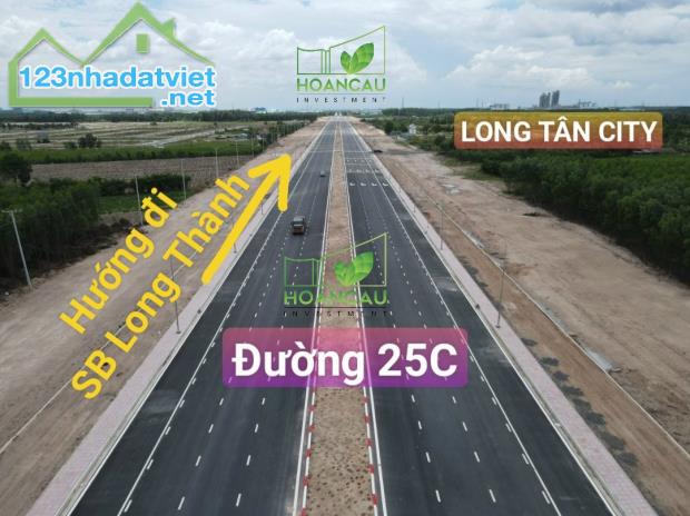 3000m2 đất TMD quy hoạch 3 mặt tiền nối cổng chính sân bay Long Thành - 2