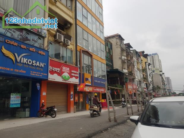 Cần bán nhanh nhà mặt phố Kim Đông Hoàng Mai nhỉnh 250 triệu/m2. - 1