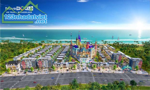 Bán shophouse biển kế Melia Hồ Tràm có ngay HĐ thuê 480 triệu/năm . Lh 0912357447 - 4