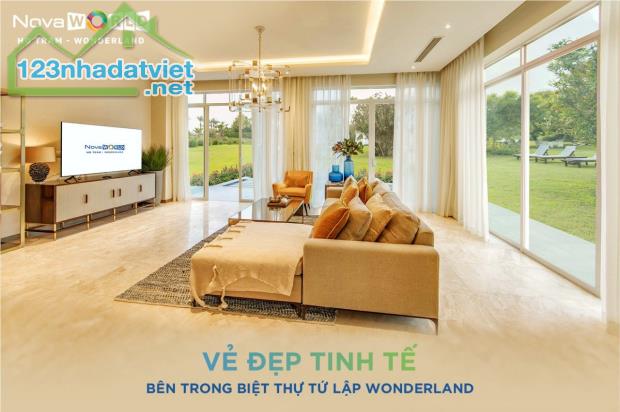 Bán biệt thự biển Wonderland Hồ Tràm có cam kết 600 triệu/năm giá 12 tỷ/căn full nôị thất - 1