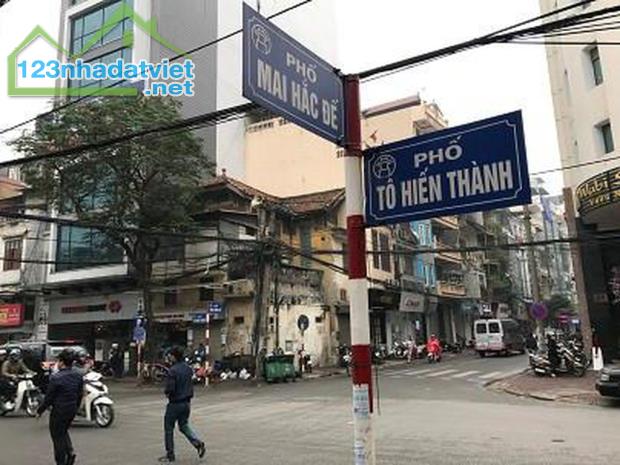 Bán nhà mặt phố Mai Hắc Đế, Hai Bà Trưng 220 m2 x MT 9m. Ô tô Kinh Doanh Xây toà Building - 1