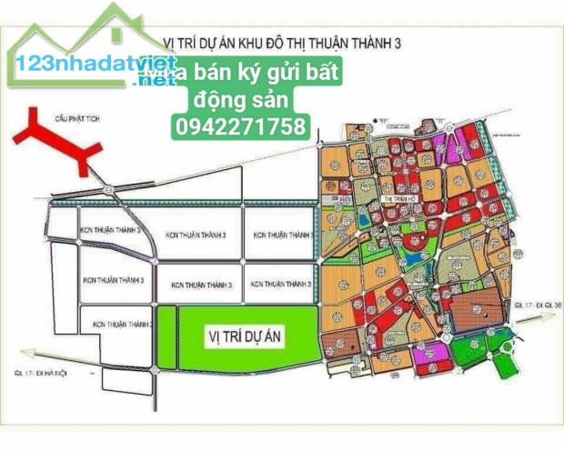 Bán đất khu đô thị thuận thành 3 BẮC Ninh - 1