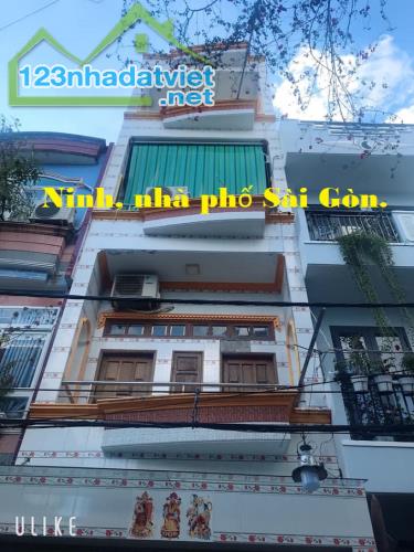 Nhà HXH Nguyễn Sơn, Phú Thọ Hòa, Tân Phú, 56m2, 4 tầng, nở hậu. - 5