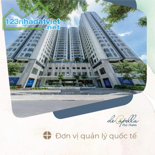 Dự án DeCapella Q2 đã bàn giao nhà - Gía tốt nhất khu vực thủ thiêm 60 triệu/m2 (đã VAT)