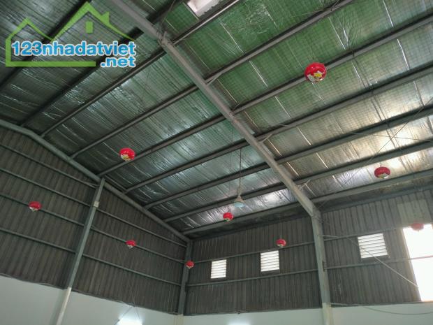 Cho thuê 1440m2 kho chứa, sản xuất thực phẩm sạch KCN Hải Sơn, Long An