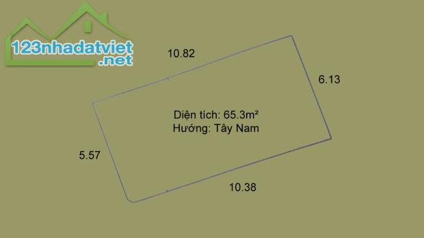 Cần bán mảnh đất đường Lý Sơn Z133 Ngọc Thụy 70m2, MT 6.5m, giá 4.8 tỷ, Chia lô, Ô tô.