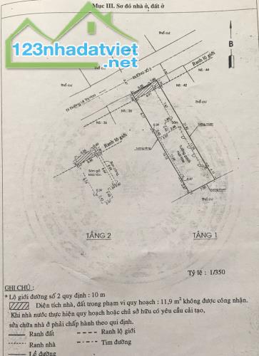 Bán Nhà MT Đường số 2 KP6, P Bình Chiểu Thủ Đức, DT 187m2 Giá 11.2 Tỷ. - 2