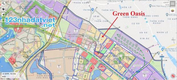 Sang nhượng suất ngoại giao dự án Green Little Town Cổ Bi Gia Lâm, Dt 100m mt 5m đường 17m - 2