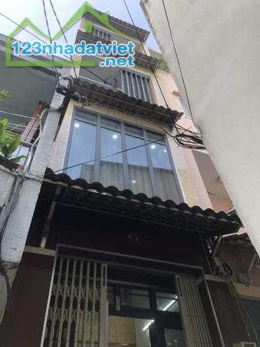 Chủ Năn Nỉ Bán gấp giúp nhà Cao Thắng,4 tầng đúc, nở hậu, sát MT - 2