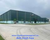 Cho thuê kho xưởng 3.500 m2 trong khu sản xuất Cụm CN Thuận An S.Xuất đa nghành nghề
