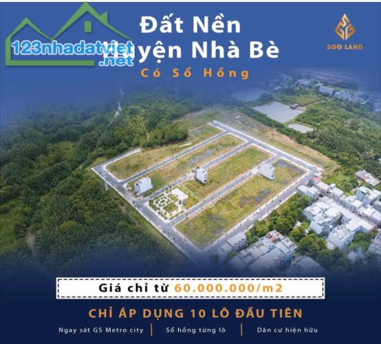Bán Đất KDC Sài Gòn South Vilage Phước Kiển 5 x 16 sổ Riêng Xât Tự Do, chỉ 4.8 tỷ HT Bank - 4