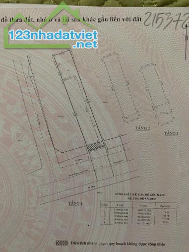 Bán nhà 496/ Dương Quảng Hàm, P.6, Gò Vấp: 5,2 x 30, giá 15 tỷ.