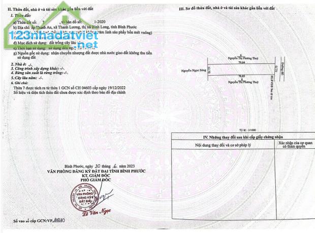 CẦN BÁN GẤP 2.000M2 ĐẤT NGAY THỊ XÃ, SÁT CHỢ TRƯỜNG HỌC DÂN ĐÔNG - 1