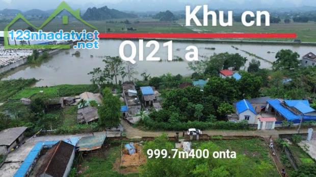 Đất đẹp 999,7m 400m thổ cư Thanh Cao Lương Sơn Hoà Bình - 1