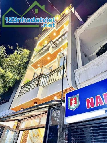 DT CỰC ĐẸP 4 x 14 - NHÀ 4 TẦNG HẺM ÔTÔ ĐƯỜNG SỐ 9 - P9 GÒ VẤP TPHCM - 4