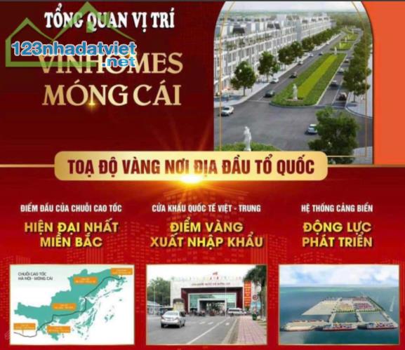 Tiềm năng phát triển từ vị trí Vinhomes Móng cái -Vinhomes Golden Avenue - 4