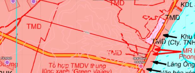 Đất 2 MT-Tiến Thành-Phan Thiết-Gần DT719B,gần Biển,Lạc Long Quân,NoVaWorld-DT 1,5Ha - 4