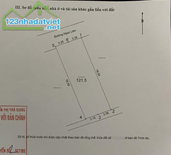 Siêu phẩm mặt phố Ngọc Lâm, Thông số Vàng, Kinh doanh Sầm Uất. DT122m2, mặt tiền 7m. - 4