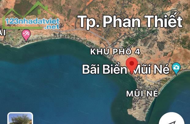 Đất Rẻ Nhất thị trường-3 MT Huỳnh Thúc Kháng-Mũi Né-Phan Thiết-1.800m2,có 150m2TC