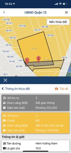 Bán biệt thự Hà Huy Giáp, Thạnh Lộc, Q.12: 40 x 45, giá 75tỷ