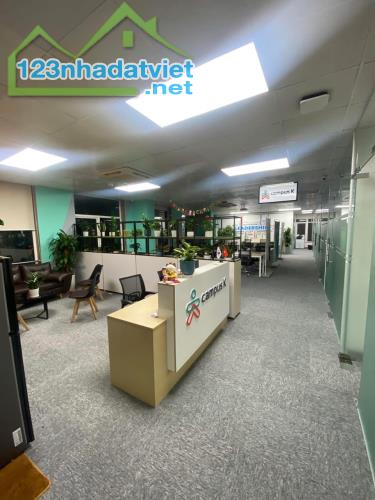 Bán toà nhà VP khu Cầu Giấy. DT 362m x 9 tầng. MT 15m. Giá 125 tỷ. LH: 0964769634 - 1