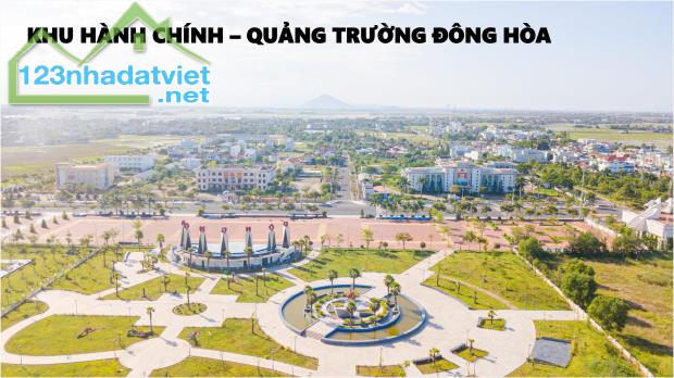 Bán đất khu phố 2 - Đông Hoà, Liền kề biển, sân bay Tuy Hoà - 1