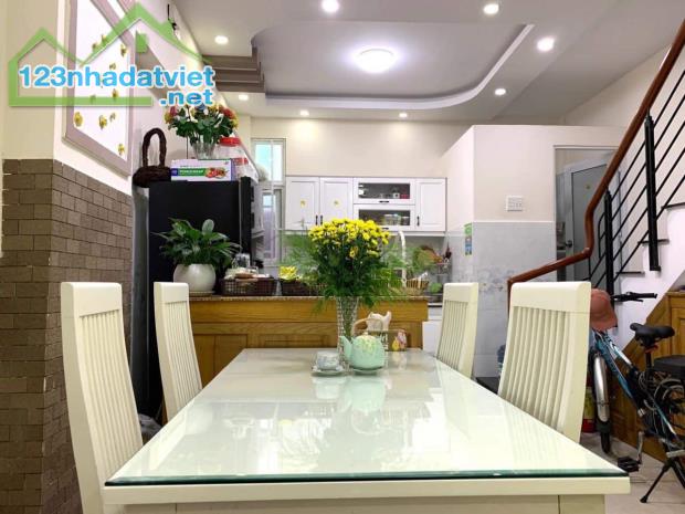 Nhà Phú Nhuận, Thích Quảng Đức, Ngang 4.1 x 9, 4 Tầng, 5 Phòng, Hẽm 3m, Sổ Đẹp, Nhĩnh 6 Tỷ