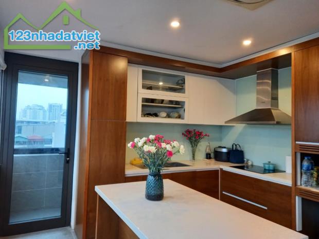 BÁN NHÀ MẶT PHỐ VÕNG THỊ Ô TÔ TRÁNH THANG MÁY XỊN SÒ 34.9 TỶ 8 TẦNG 97m MẶT TIỀN 5.5m - 4