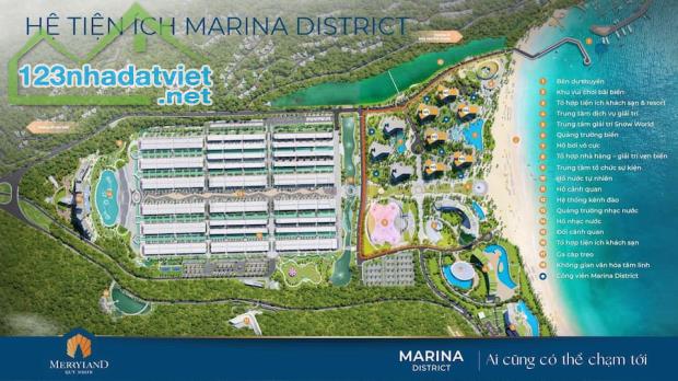 Bảng giá Căn Hộ Marina District quy nhơn dòng sản phẩm Merry home Hưng Thinh 2023