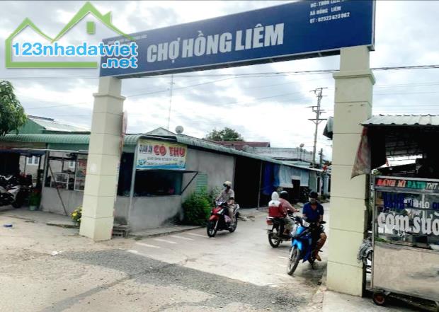 NỢ bán nhanh-Đất MT 40m,View Bàu Sen,gần quốc lộ 1A-Hồng Liêm-Hàm Thuận Bắc-DT 4 sào