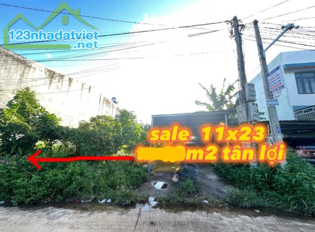 🌐Bán Đất 11x23m hẻm 30A Giải Phóng Tân Lợi Buôn Ma thuột